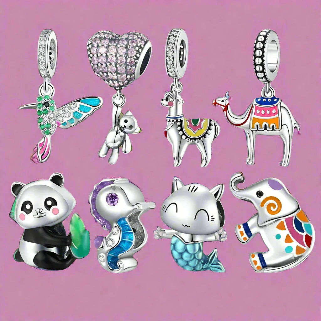 Animals charm pendant