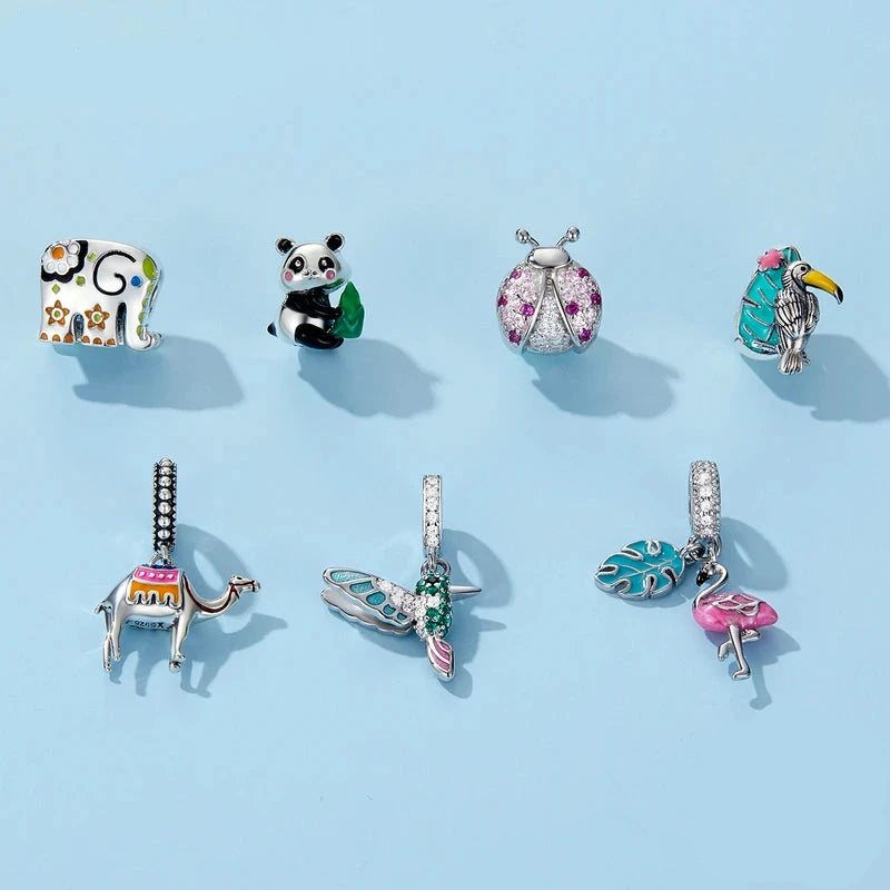 Animals charm pendant