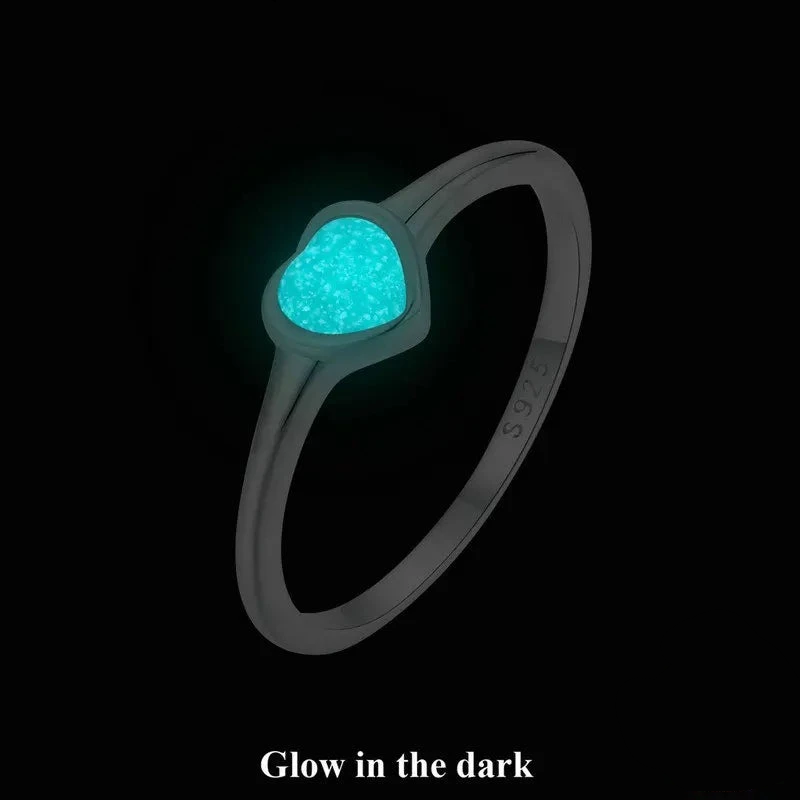 Glow Heart ring